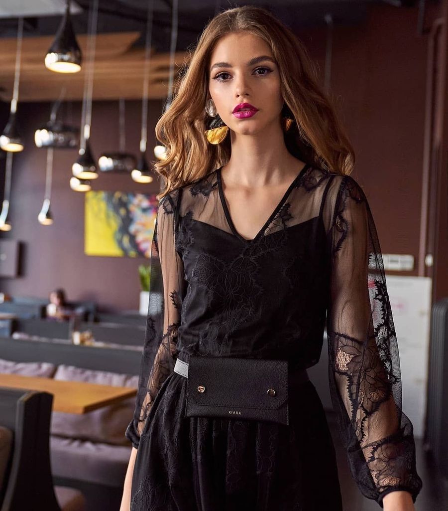 ПЛАТЬЕ ЖЕНСКОЕ KIARA 7724, Черный, 50