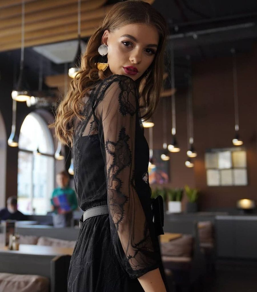 ПЛАТЬЕ ЖЕНСКОЕ KIARA 7724, Черный, 50