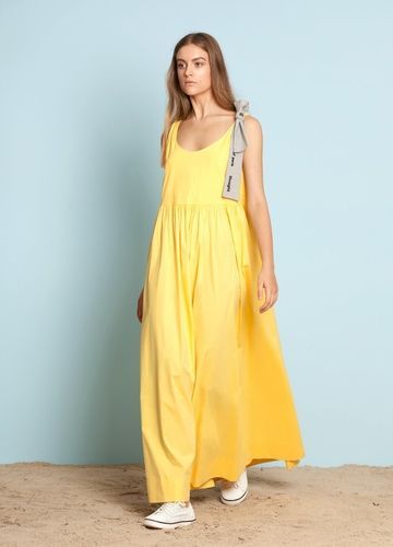 ПЛАТЬЕ ЖЕНСКОЕ BURVIN 5584, Жёлтый, 40