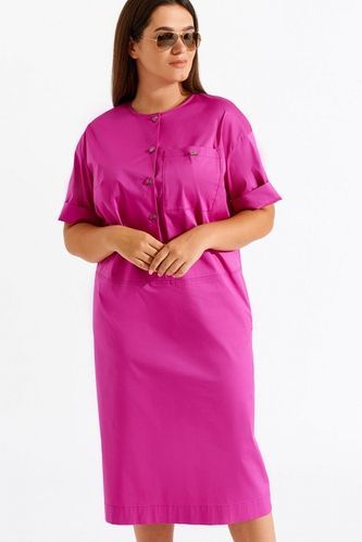 СУКНЯ ЖІНОЧА BURVIN 8581, Фуксия, 52
