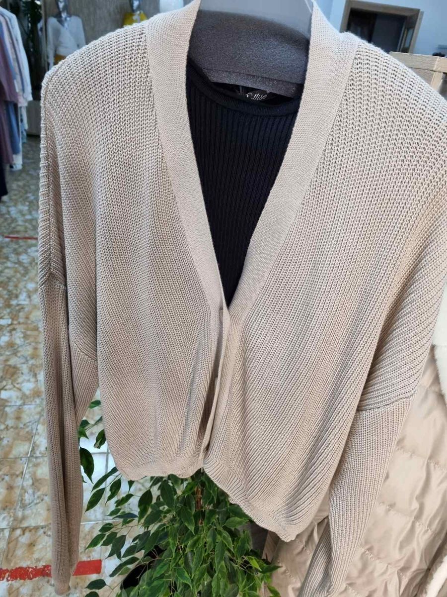 КАРДИГАН ЖІНОЧИЙ BELLISE 1626, крем-брюле, 48-52 one size