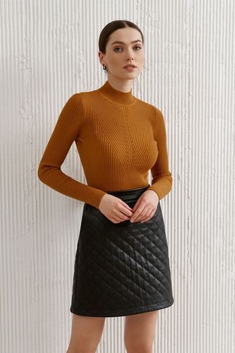 СВИТЕР ЖЕНСКИЙ BURVIN 8805 (черній), Черный, 48