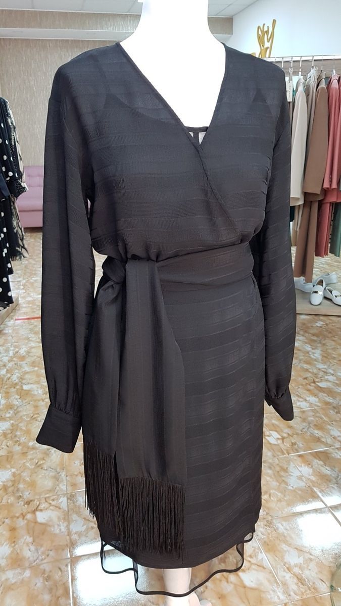 СУКНЯ ЖІНОЧА KIARA 7680, Черный, 42