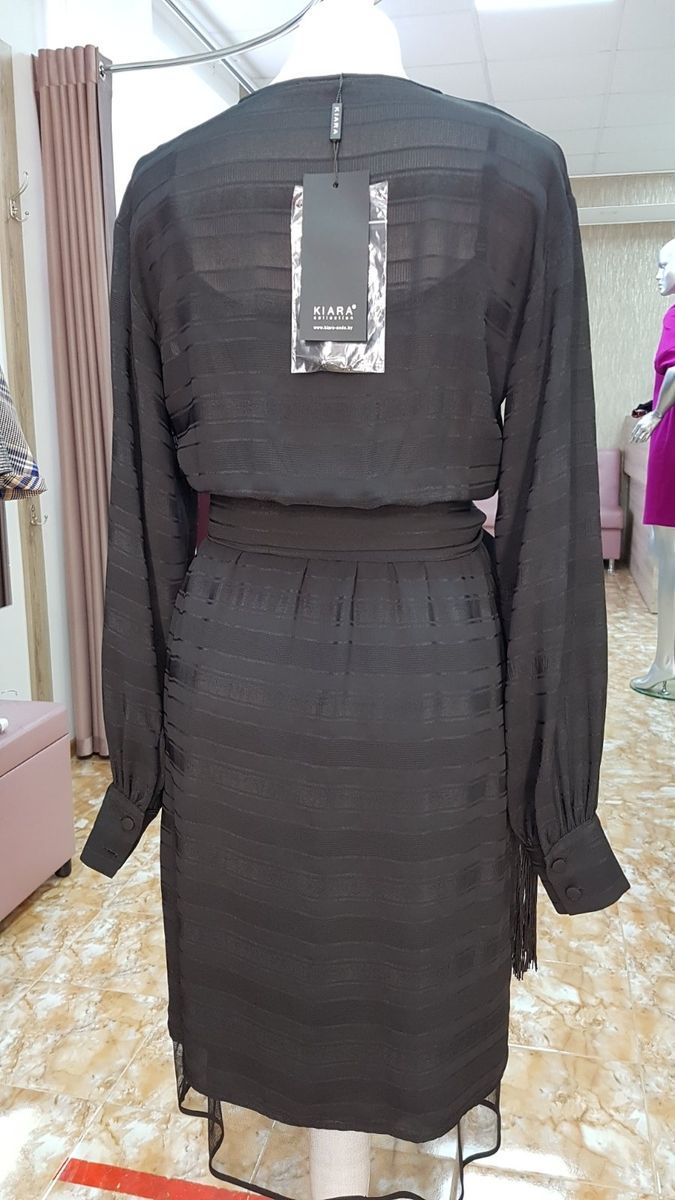 СУКНЯ ЖІНОЧА KIARA 7680, Черный, 42