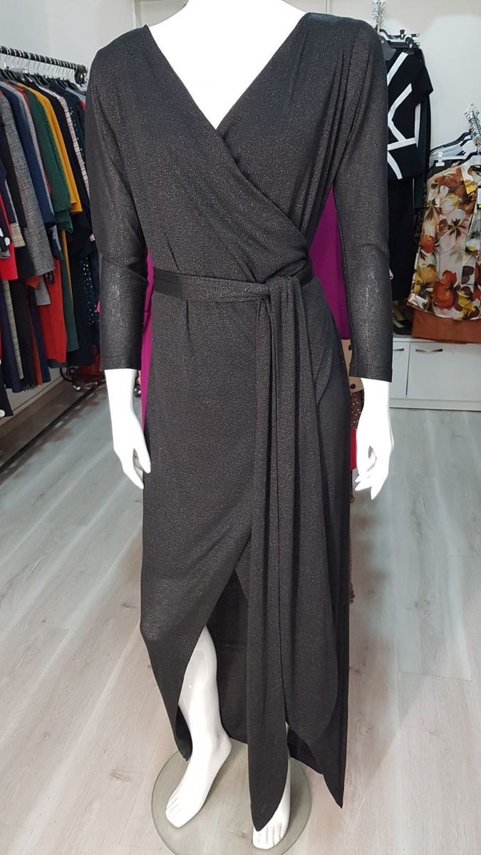 ПЛАТЬЕ ЖЕНСКОЕ BURVIN 7210, Черный, 46