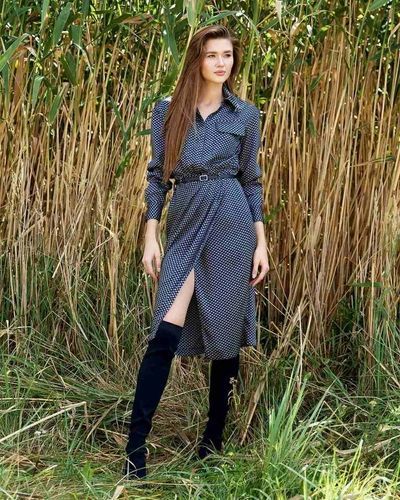 СУКНЯ ЖІНОЧА FAVORINI 21317, Черный, 46