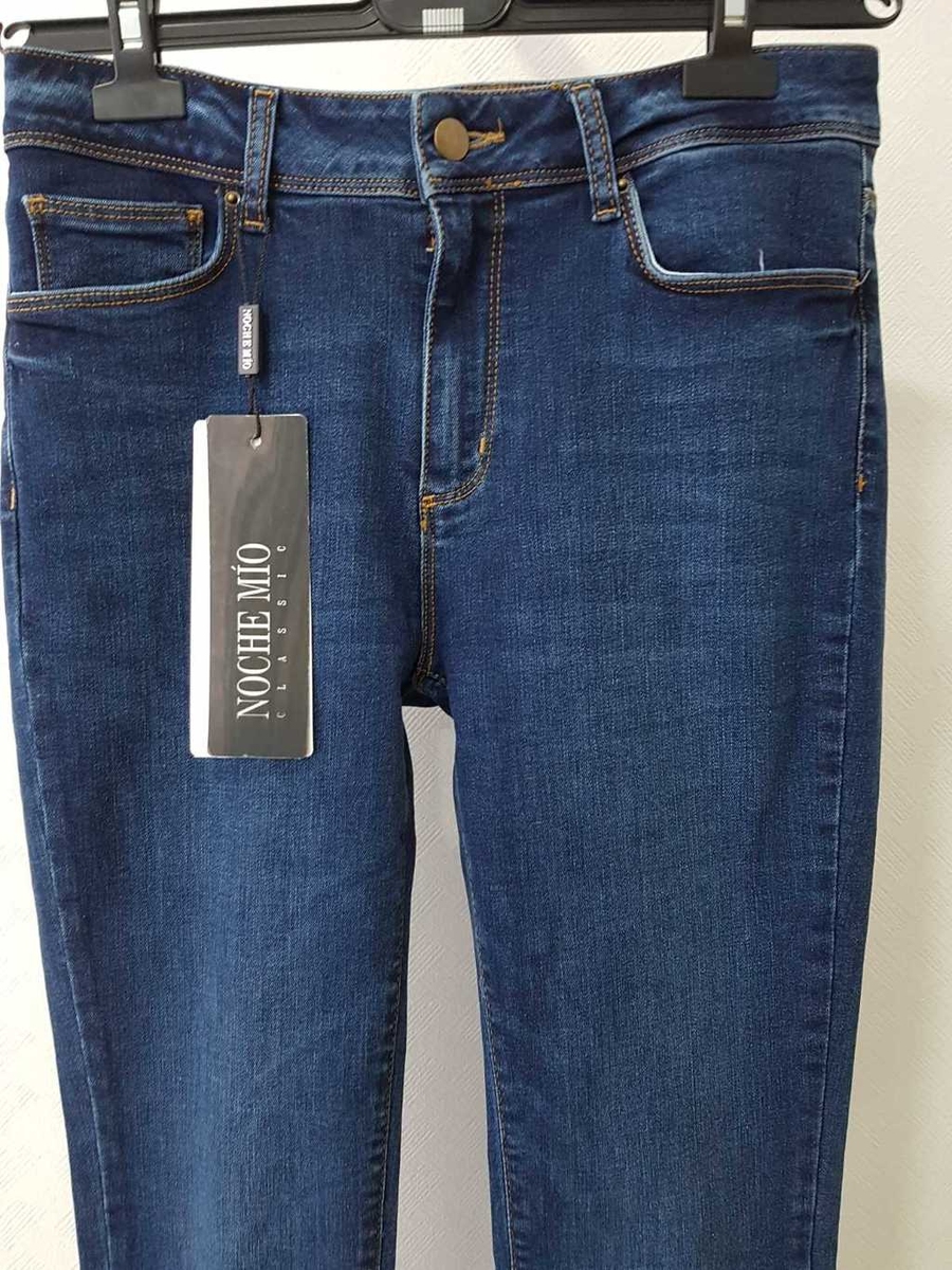 ДЖИНСИ ЖІНОЧІ NOCHE MIO 4.809, синий джинс, 54